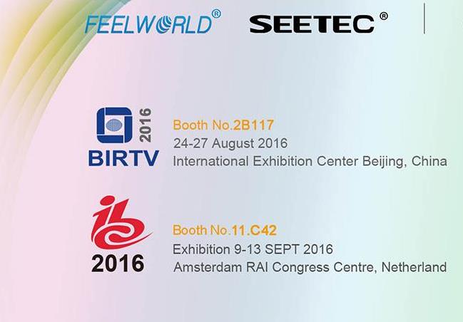 Welcome to visit us at IBC Show 2016 and BIRTV Show 2016!