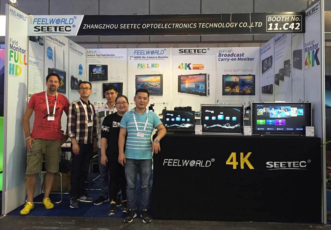 IBC2016: FEELWORLD& SEETEC show the new Full HD/ 4K Monitor