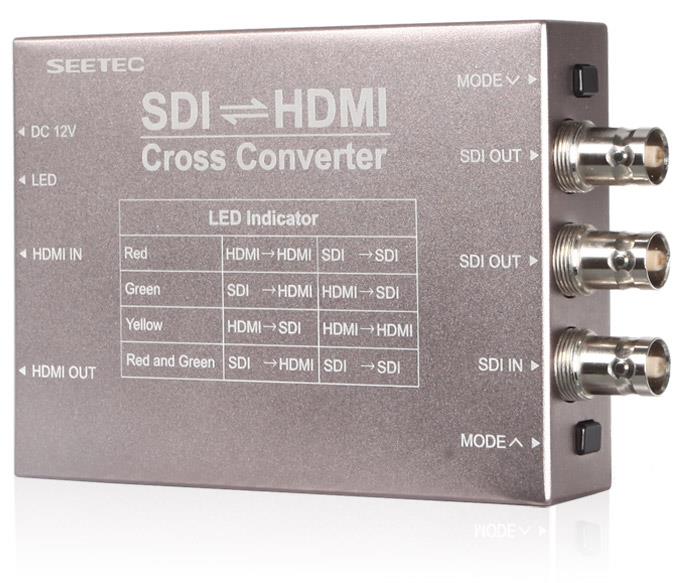 ★视瑞特－SDI⇌HDMI 双向互转转换器 SCH