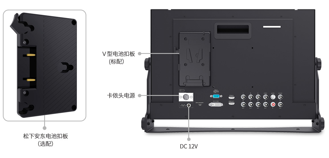 17寸片场监看监视器