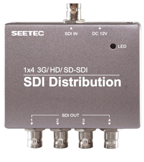 3G/ HD/ SD-SDI分配器一分四SDI-124-漳州视瑞特光电科技股份有限公司 