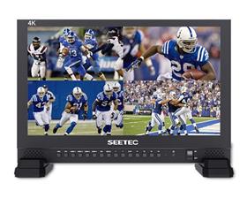 SEETEC 17.3" 4K Broadcast Monitor with IPS UHD 3840x2160 4xHDMI Quad Split Display 4K173-9HSD