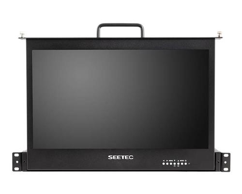 SEETEC 17.3 Inch 1RU Pull Out Rack Mount Monitor Full HD 1920x1080 SC173-HD-56