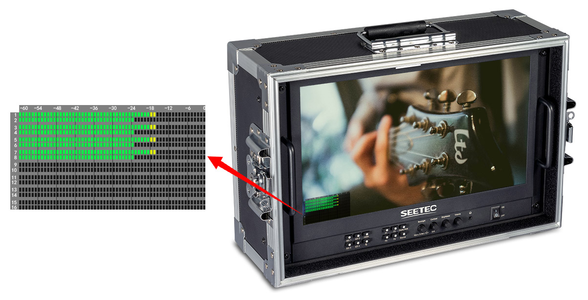 audio meter level monitor