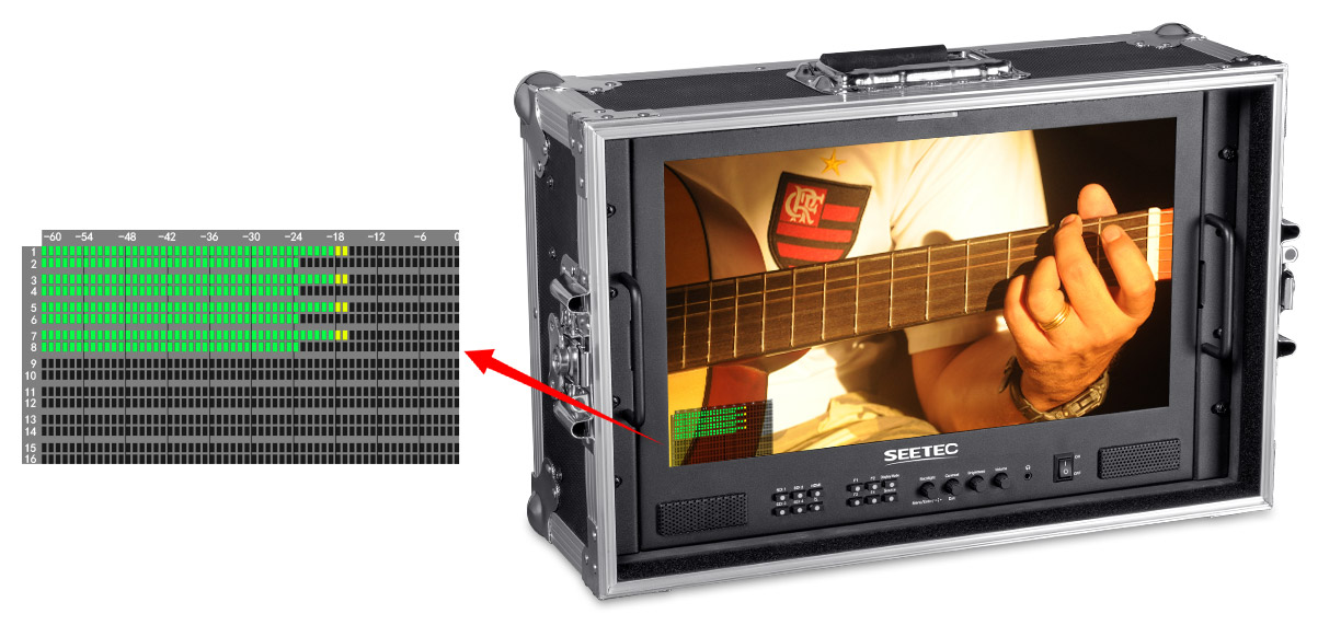 audio meter level monitor