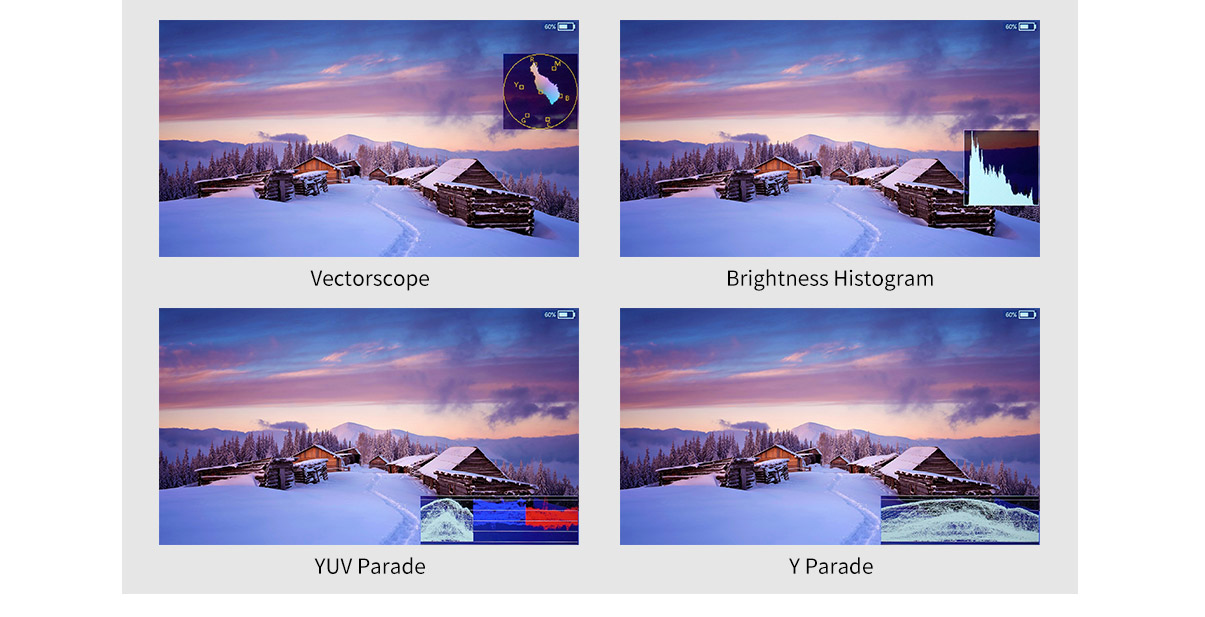 bright histogram monitor