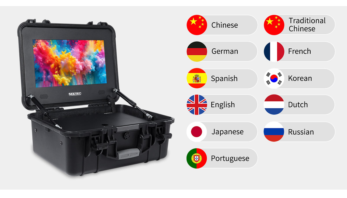 multiple langauge monitor
